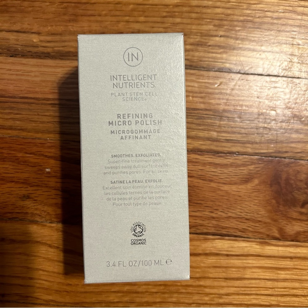 New Intelligent Nutrients Refining Micro Polish Unopened Sealed 3.4 Fl Oz